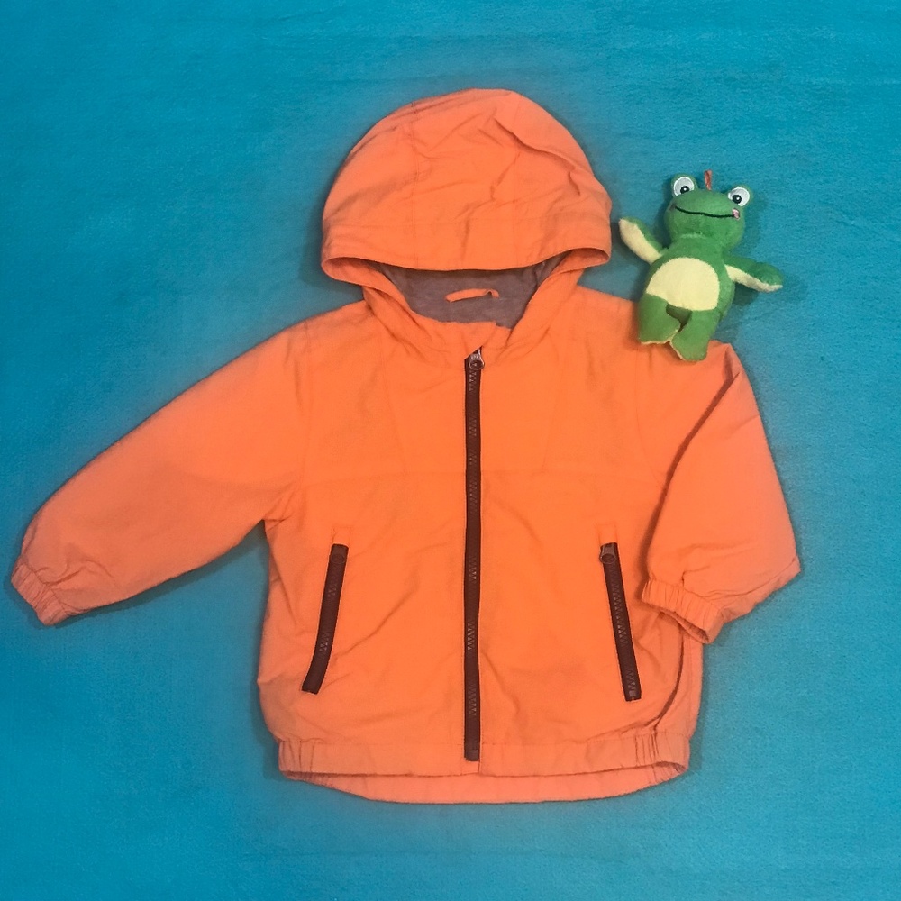 Orange GAP rain/wind jacket 12-18m (0510)